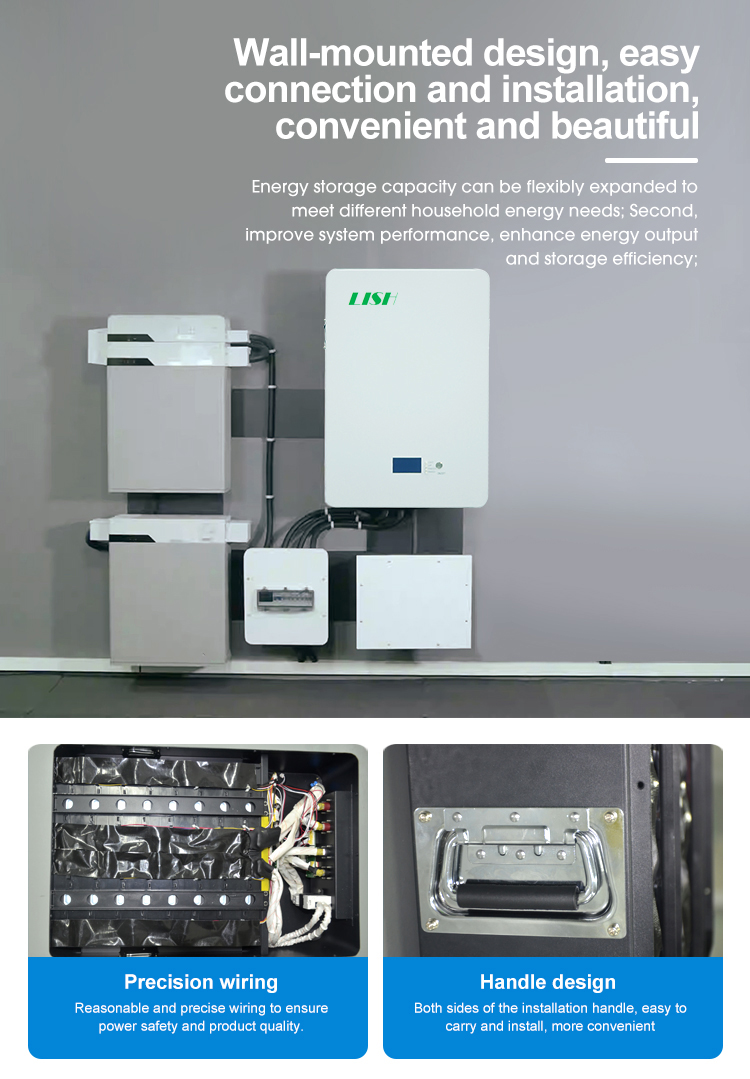 Batterie solaire Lifepo4 murale BMS 48V 100Ah